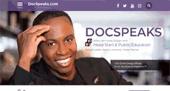 Desktop Screenshot of docspeaks.com